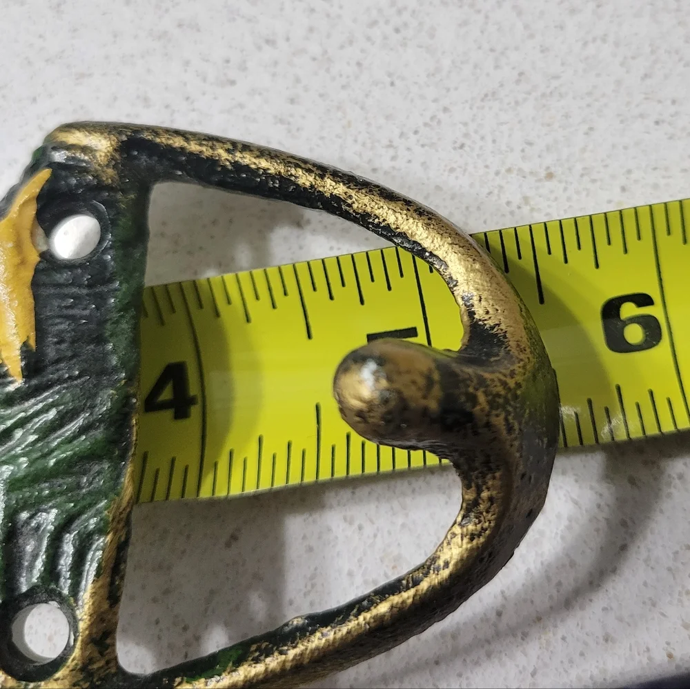 Vintage Cast Iron Rooster hook
